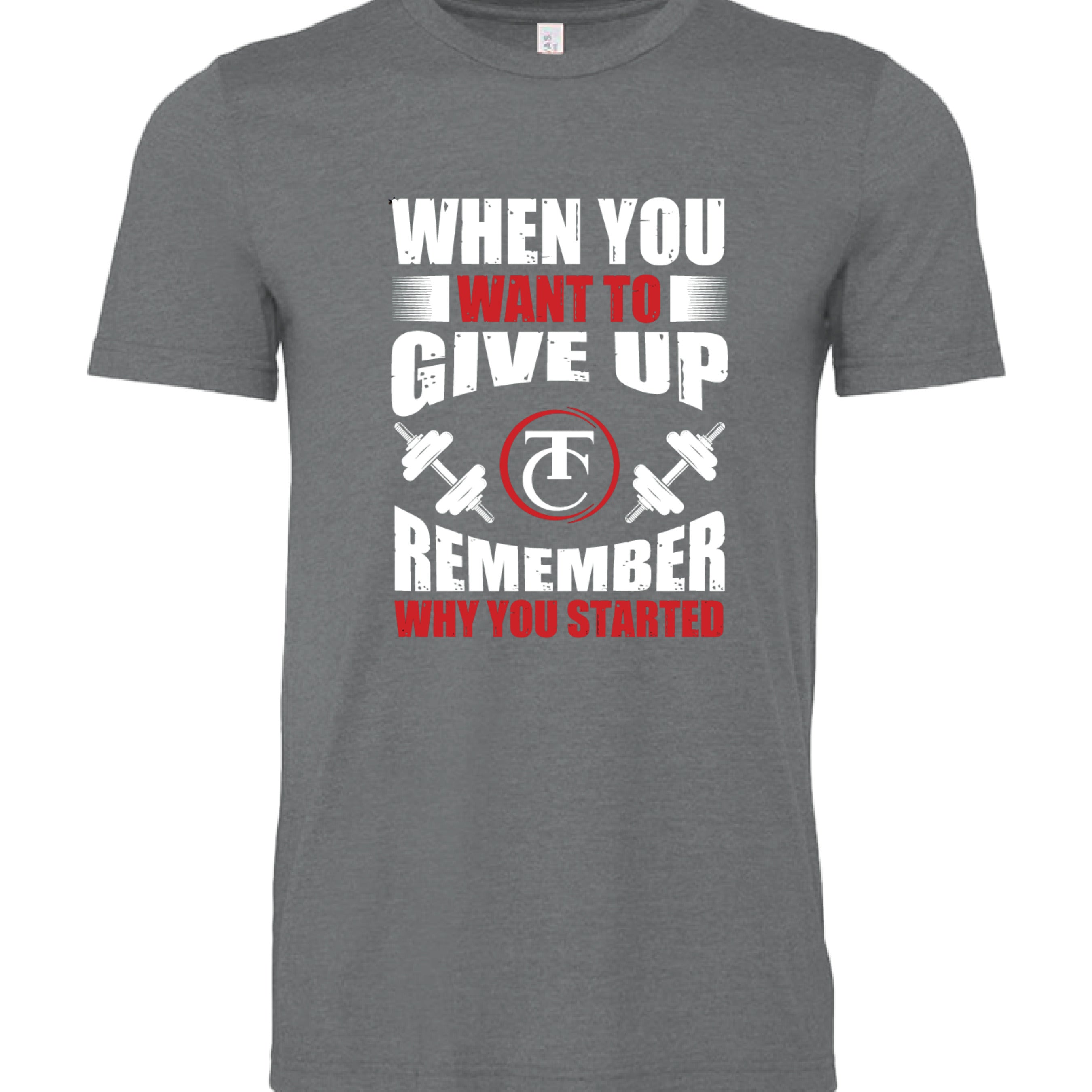 DRK GREY HEATHER - FRONT